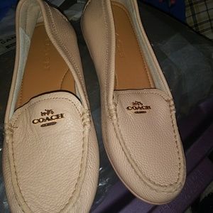 Coach leather loafer size 6